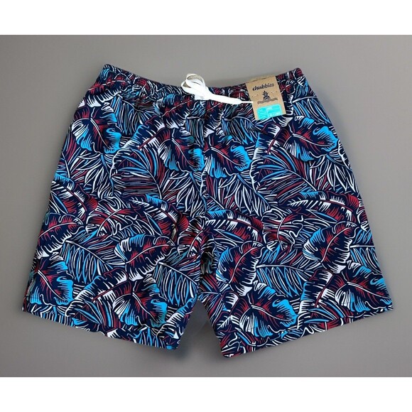 Chubbies Men's The Bahamians 7” Classic Swim Trunks Size Large